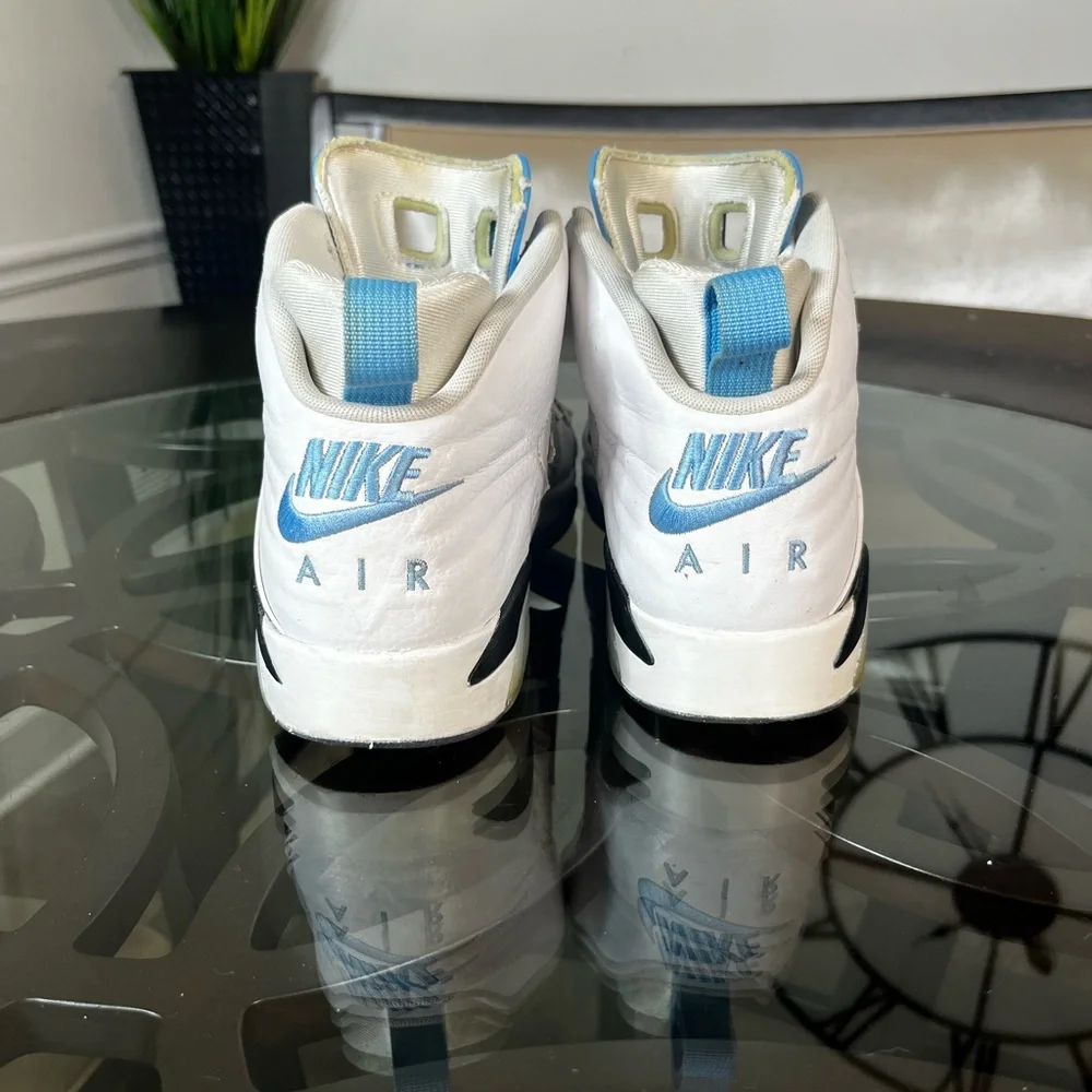 Nike Air Jordan Jumpman MVP 678 White University Blue UNC Sz 8